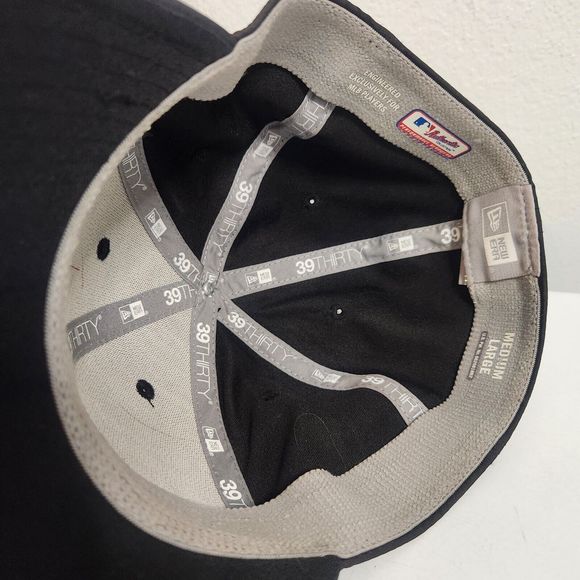 Colorado Rockies MLB New Era 2023 Clubhouse 39Thirty Stretch Hat~ Black M-L - Picture 6 of 7